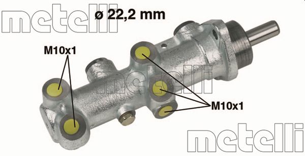 Главный тормозной цилиндр METELLI 05-0241