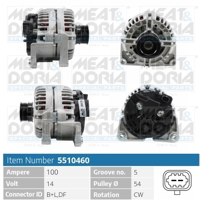 Генератор MEAT & DORIA 5510460