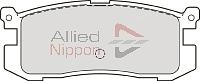 Комплект тормозных колодок дисковый тормоз anl braking ALLIED NIPPON ADB0818