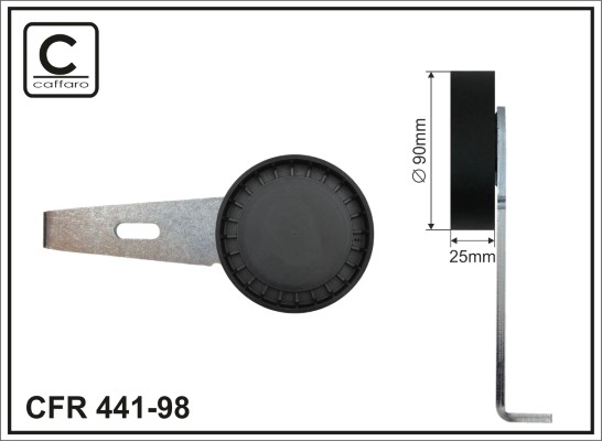 Натяжитель ремня клиновой зубча CAFFARO 441-98