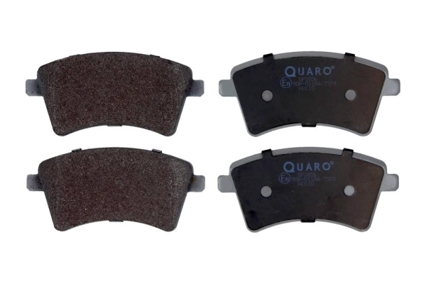 Комплект тормозных колодок дисковый тормоз QUARO QP3856