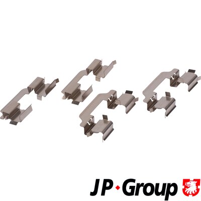 Комплектующие колодки дискового тормоза jp group