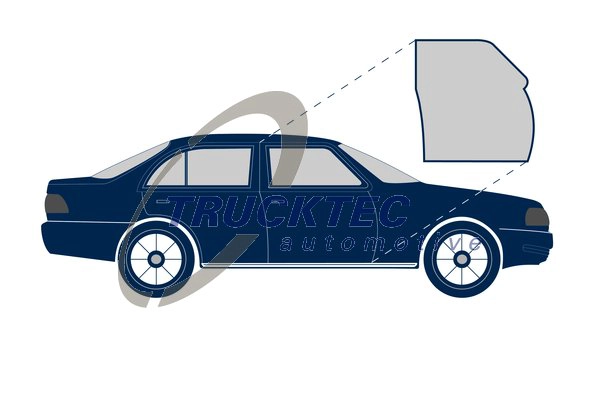 Уплотнение двери TRUCKTEC AUTOMOTIVE 02.53.038