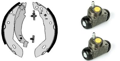 Комплект тормозных колодок essential line - standard kit BREMBO H 61 053