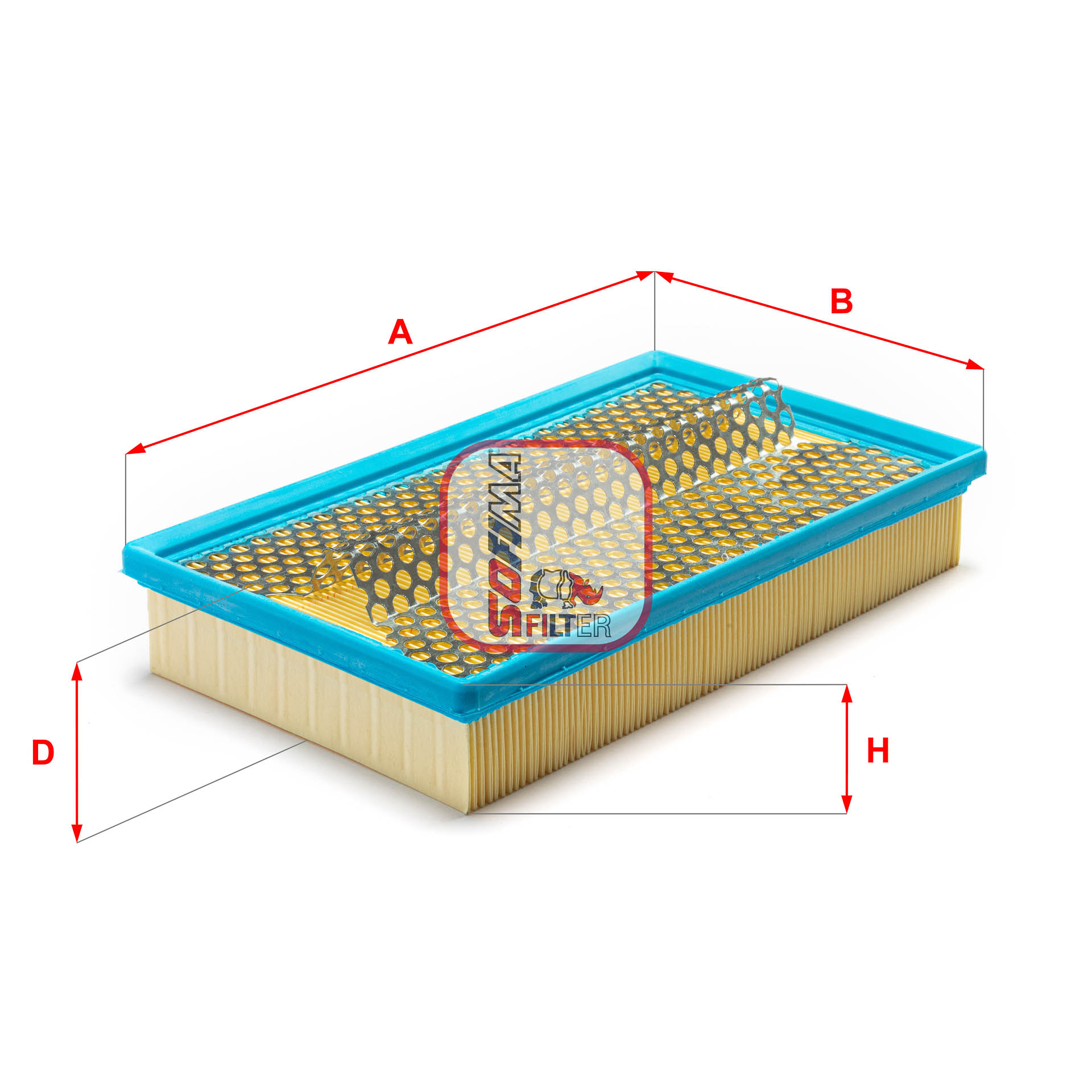 Воздушный фильтр SOFIMA S 3120 A
