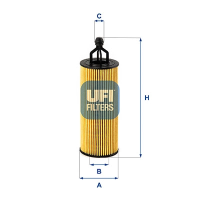 Масляный фильтр UFI 25.251.00