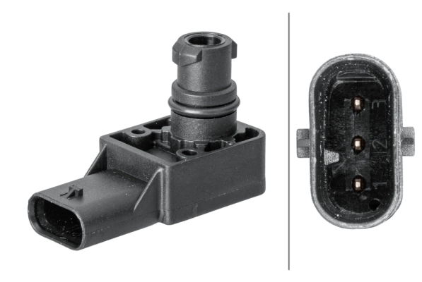 Датчик давление наддува HELLA/BEHR/PAGID 6PP 358 152-111