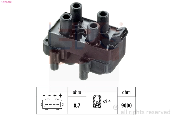 Катушка зажигания made in italy - oe equivalent EPS 1.970.272