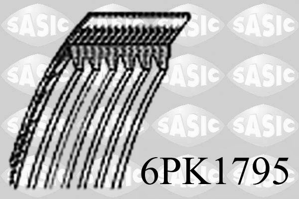 Поликлиновой ремень SASIC 6PK1795