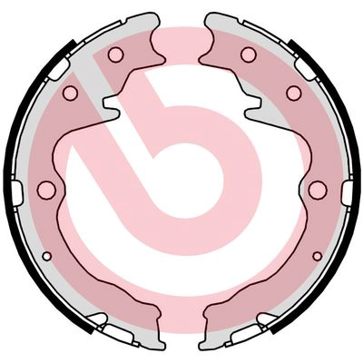 Комплект тормозных колодок стояночная тормозная система essential line