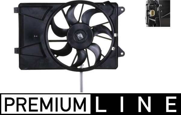 Вентилятор охлаждение двигателя behr premium line MAHLE/KNECHT CFF 364 000P
