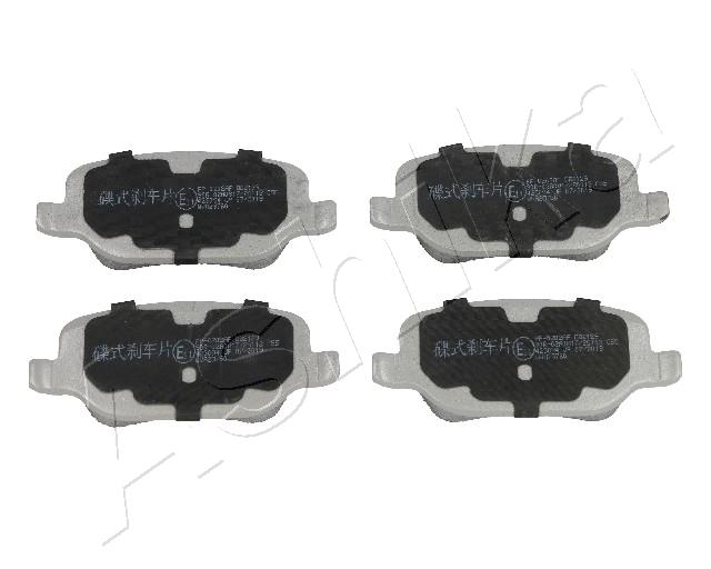 Комплект тормозных колодок дисковый тормоз ASHIKA 51-00-0202