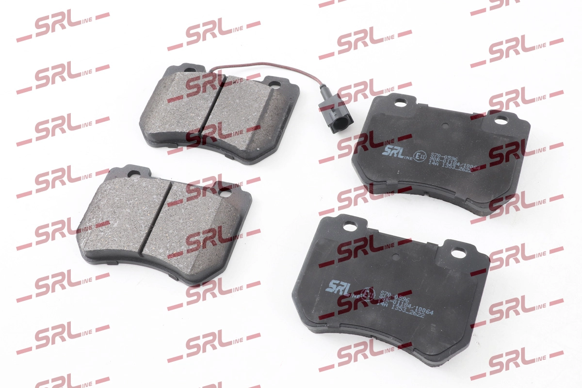 Комплект тормозных колодок дисковый тормоз SRLINE S70-0596