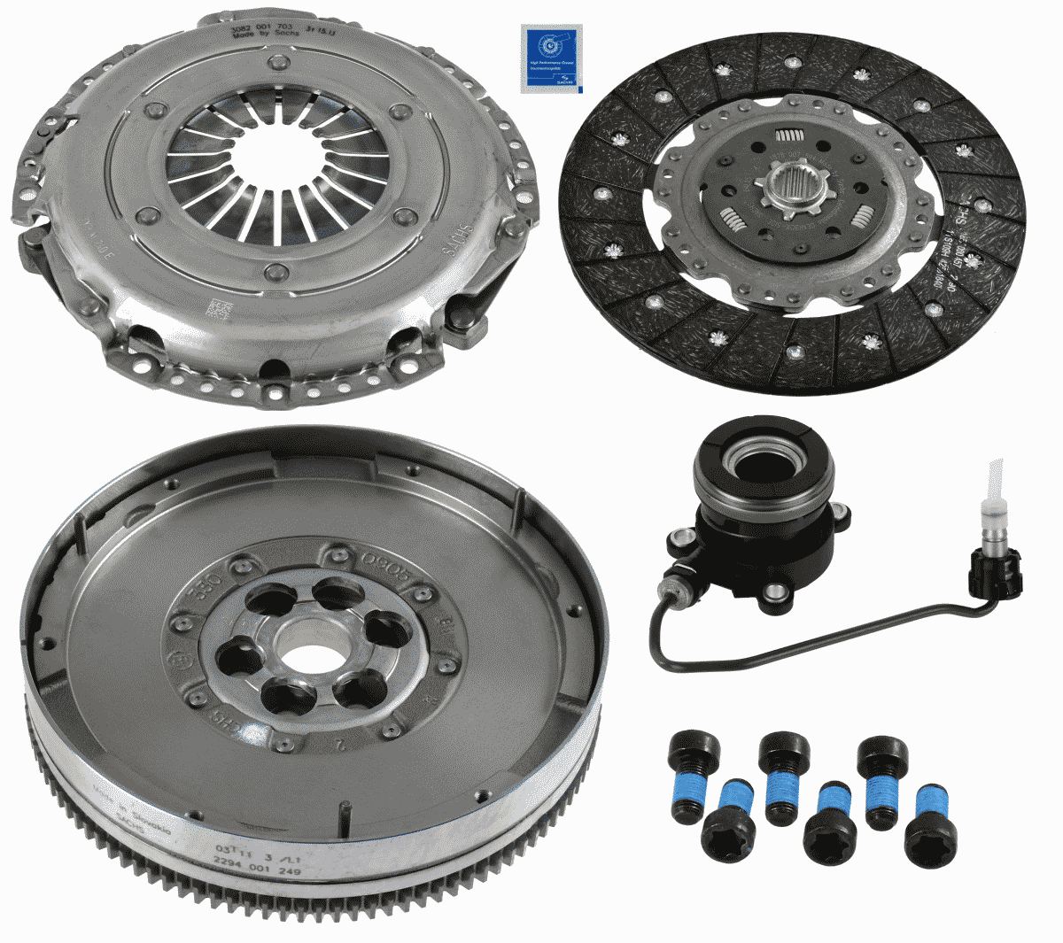 Комплект сцепления zms modul xtend plus csc SACHS 2290 601 115