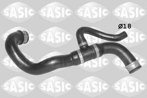 Шланг радиатора SASIC 3406464