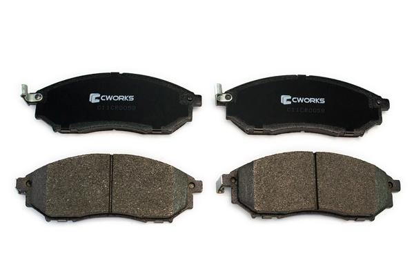 Комплект тормозных колодок дисковый тормоз CWORKS C11CR0058