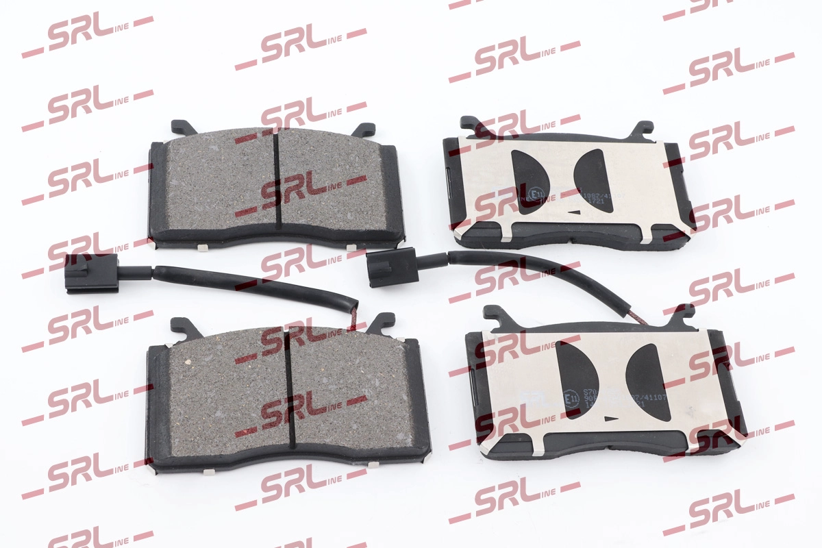 Комплект тормозных колодок дисковый тормоз SRLINE S70-0885