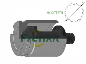 Поршень корпус скобы тормоза FRENKIT K365201
