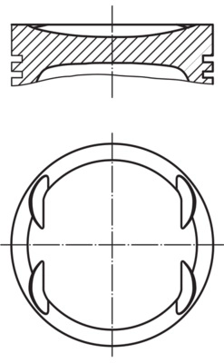 Поршень MAHLE/KNECHT 001 PI 00175 000