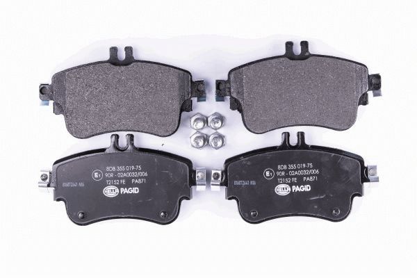 Комплект тормозных колодок дисковый тормоз HELLA/BEHR/PAGID 8DB 355 019-751