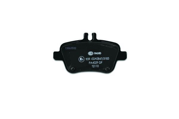 Комплект тормозных колодок дисковый тормоз HELLA/BEHR/PAGID 8DB 355 019-641