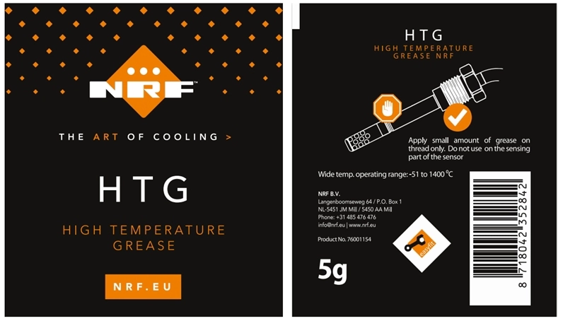 Датчик температура выхлопных газов easy fit NRF 707247