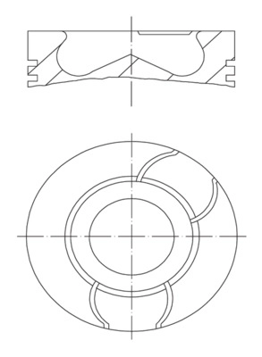 Поршень MAHLE/KNECHT 040 03 02