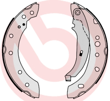 Комплект тормозных колодок essential line BREMBO S 61 527