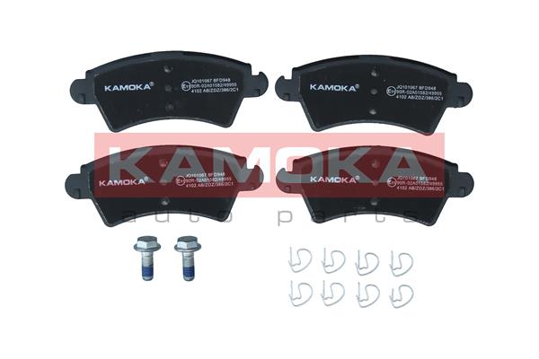 Комплект тормозных колодок дисковый тормоз kamoka KAMOKA JQ101067