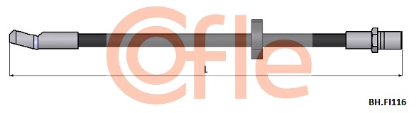 Тормозной шланг COFLE 92.BH.FI116
