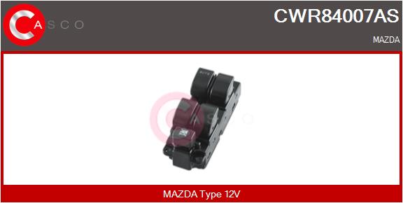 Выключатель стеклолодъемник brand new hq CASCO CWR84007AS