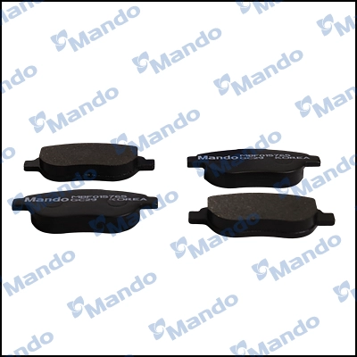 Комплект тормозных колодок дисковый тормоз MANDO MBF015765