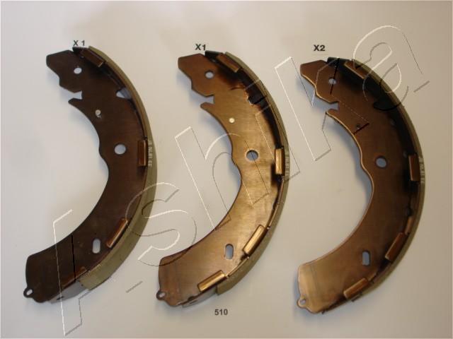 Комплект тормозных колодок ASHIKA 55-05-510