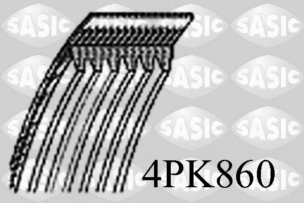 Поликлиновой ремень SASIC 4PK860