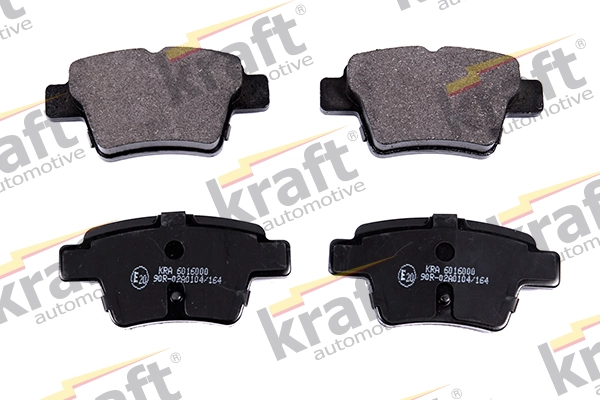 Комплект тормозных колодок дисковый тормоз KRAFT AUTOMOTIVE 6016000