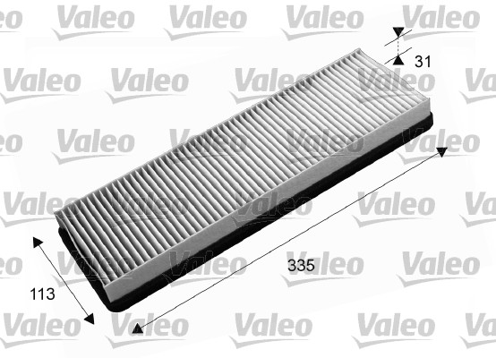 Фильтр воздух во внутренном пространстве valeo essential VALEO 715646