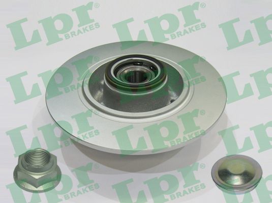 Тормозной диск lpr hub brake disc line - full coated