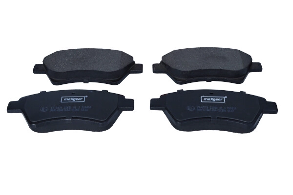 Комплект тормозных колодок дисковый тормоз MAXGEAR 19-0579