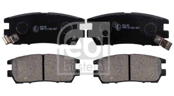 Комплект тормозных колодок дисковый тормоз FEBI BILSTEIN 170239