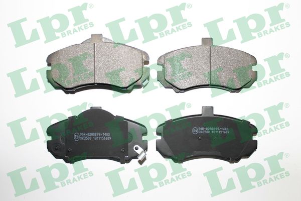 Комплект тормозных колодок дисковый тормоз LPR 05P1609