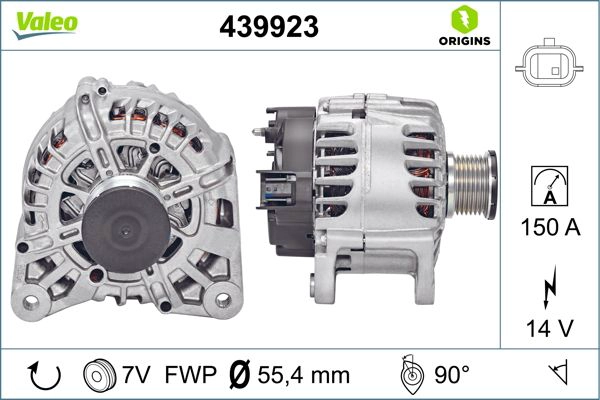 Генератор VALEO 439923