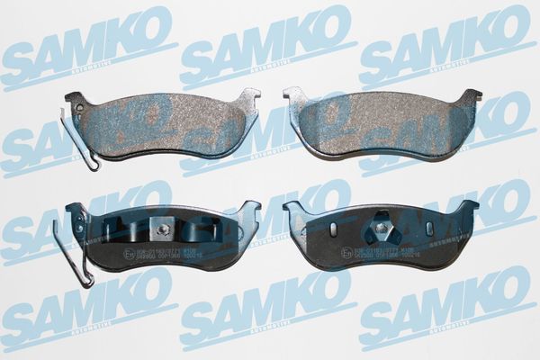 Комплект тормозных колодок дисковый тормоз SAMKO 5SP1366