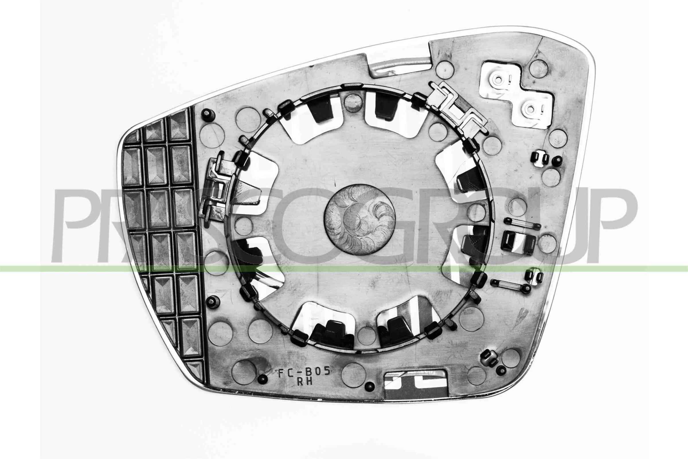 Зеркальное стекло наружное зеркало PRASCO SK0307514