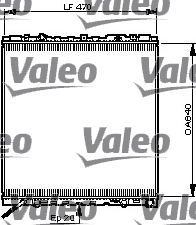 Радиатор охлаждение двигателя VALEO 735503