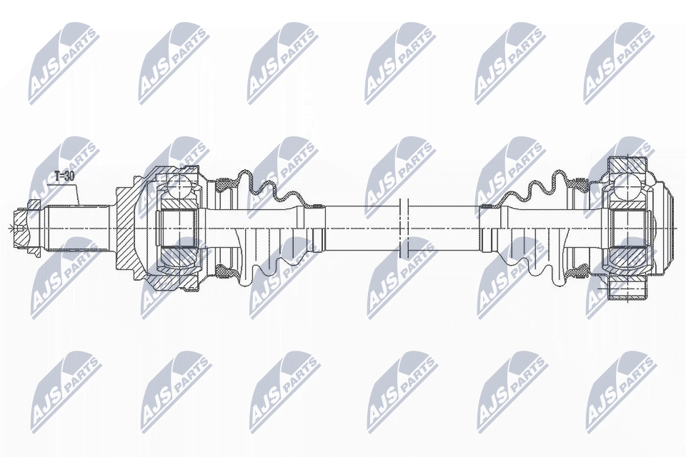 Приводной вал NTY NPW-BM-192