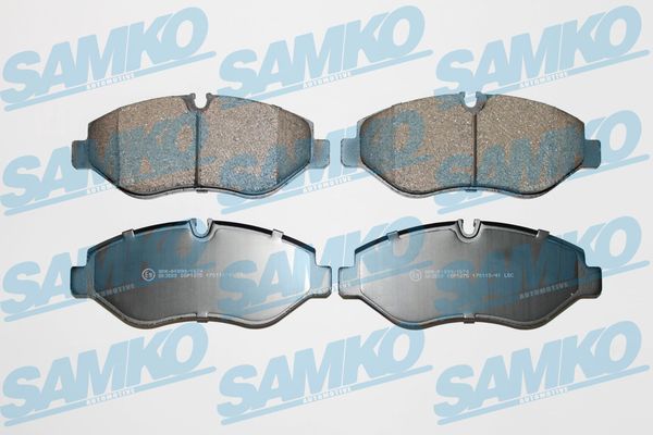 Комплект тормозных колодок дисковый тормоз SAMKO 5SP1275