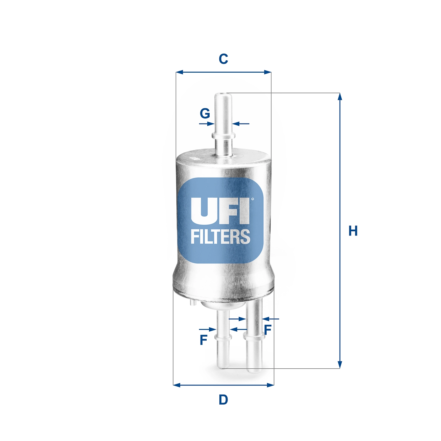 Топливный фильтр UFI 31.855.00