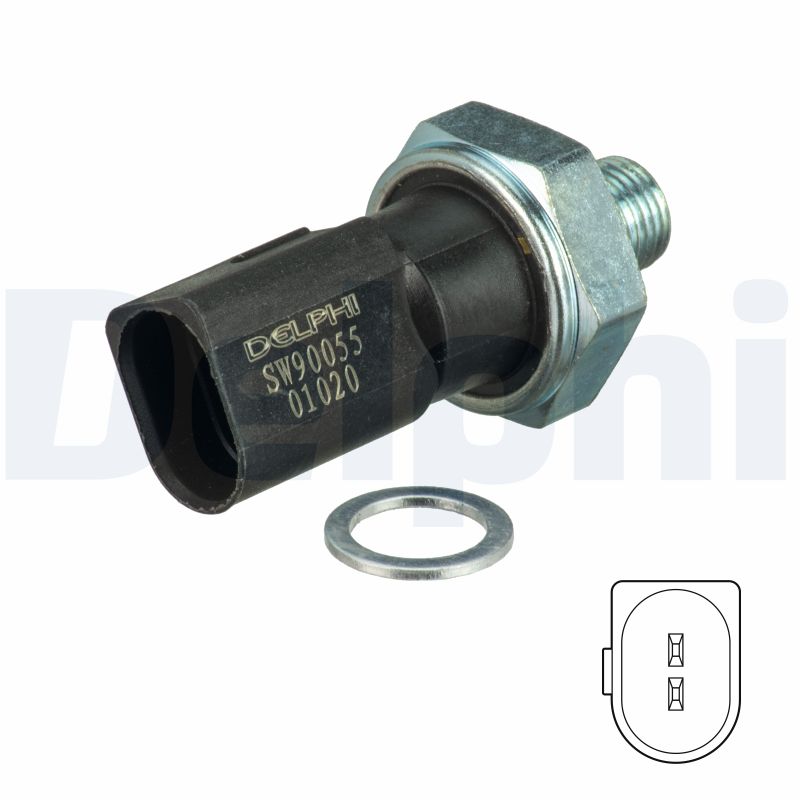 Датчик давления масла DELPHI SW90055