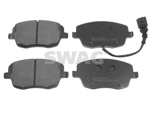 Комплект тормозных колодок дисковый тормоз SWAG 30 91 6998
