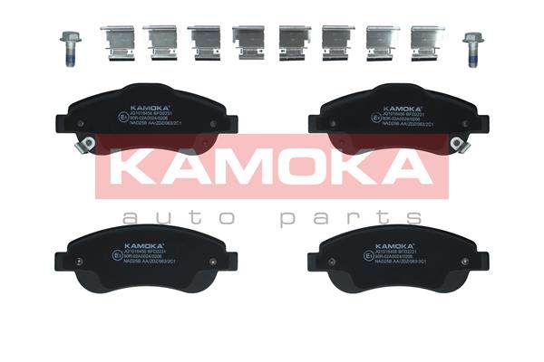 Комплект тормозных колодок дисковый тормоз KAMOKA JQ1018456